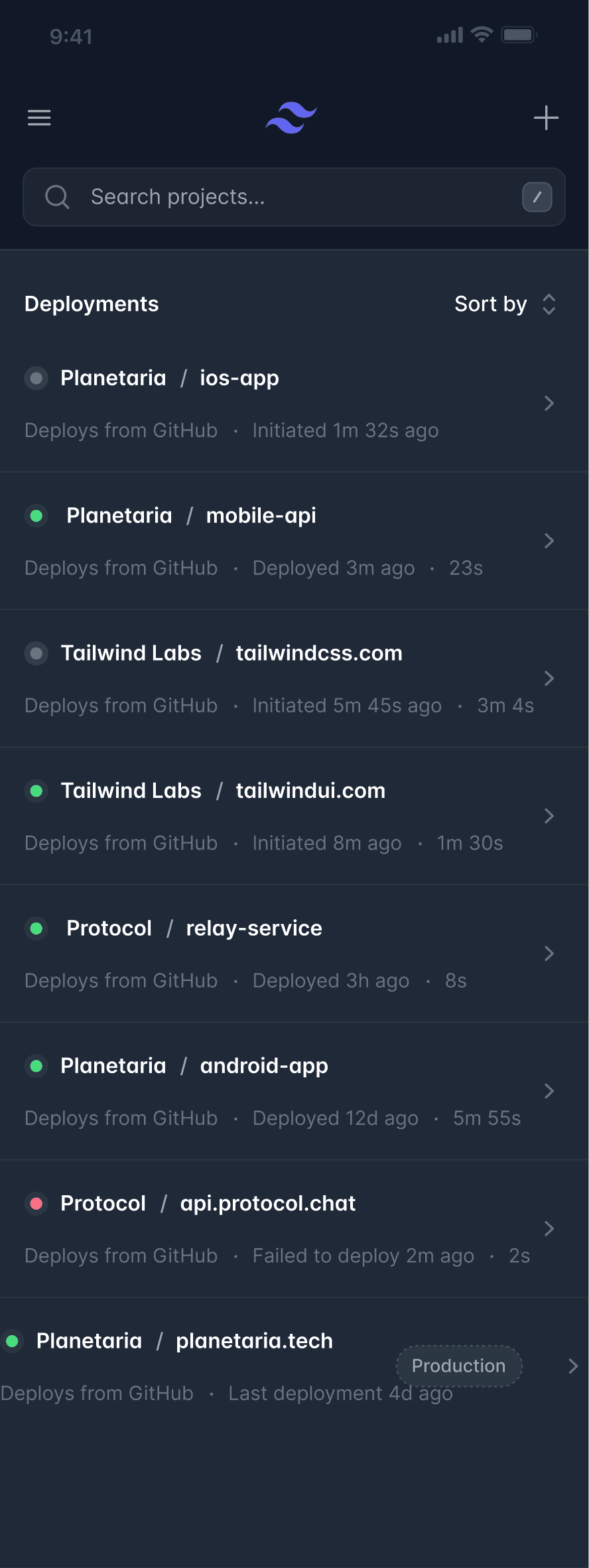 Mobile friendly interface